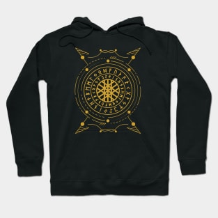 Web of Wyrd | Norse Pagan Symbol Hoodie